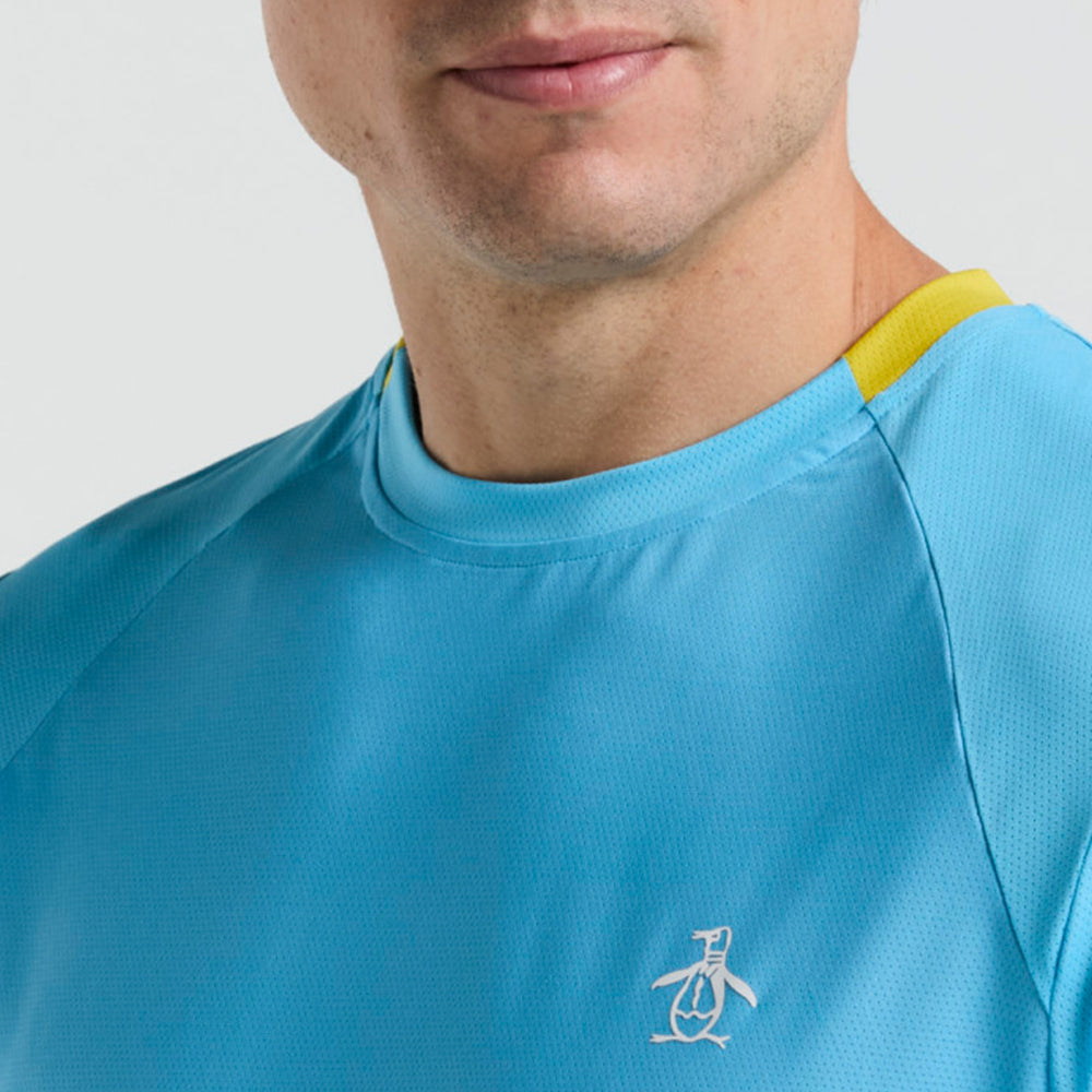 Playera Tennis Ventilated Blocked Crew - Original Penguin México