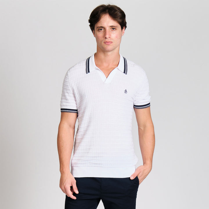 Polo Tipo Sueter Johnny Collar
