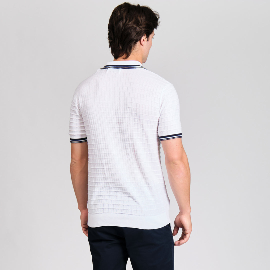 Polo Tipo Sueter Johnny Collar