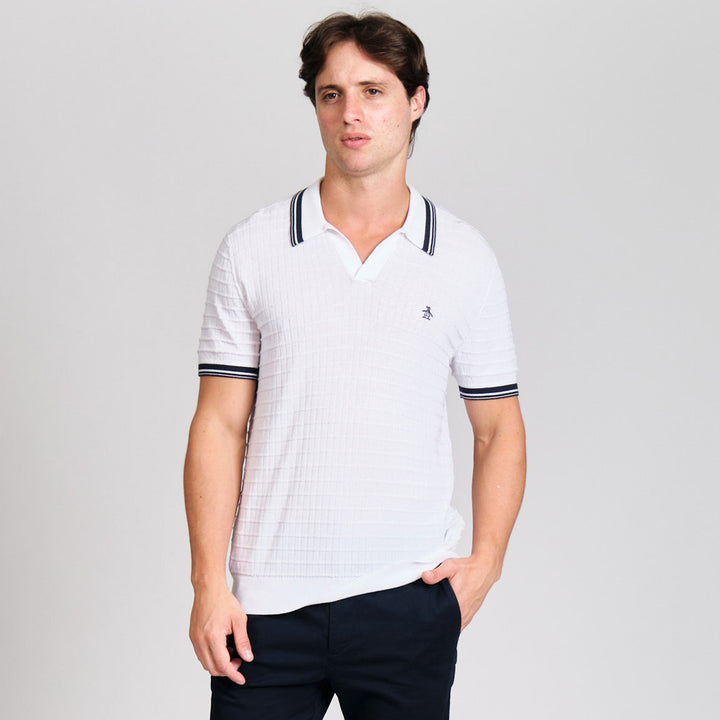 Polo Tipo Sueter Johnny Collar