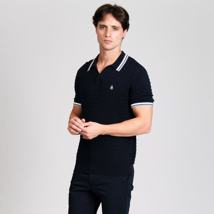 Polo Tipo Sueter Johnny Collar
