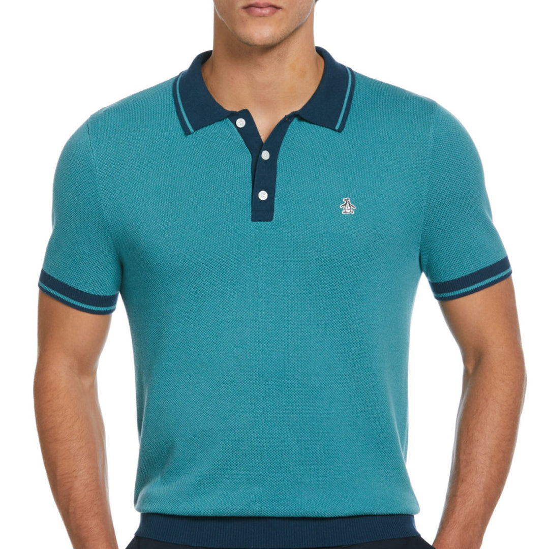 Polo De Algodon Honeycomb