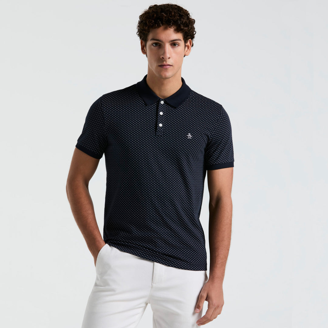 Polo Jersey Diamond Disty - Original Penguin México