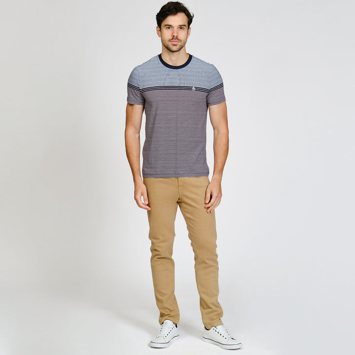 Playera Con Bloques De Color