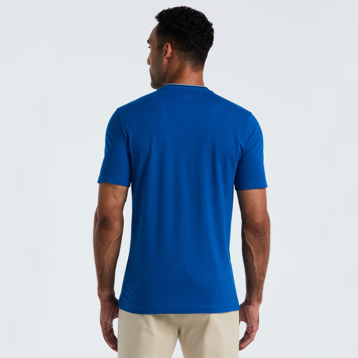 Playera De Algodón Con Detalles En Contraste