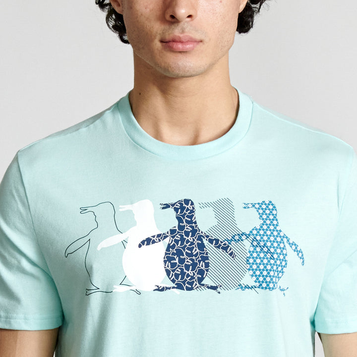 Playera Con Estampado Overlap - Original Penguin México