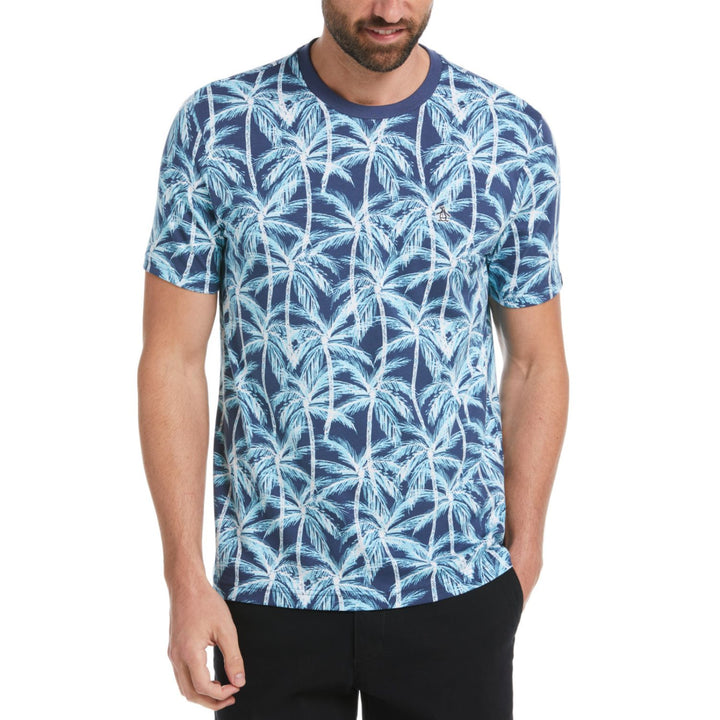 Playera AOP Full Print Palmeras