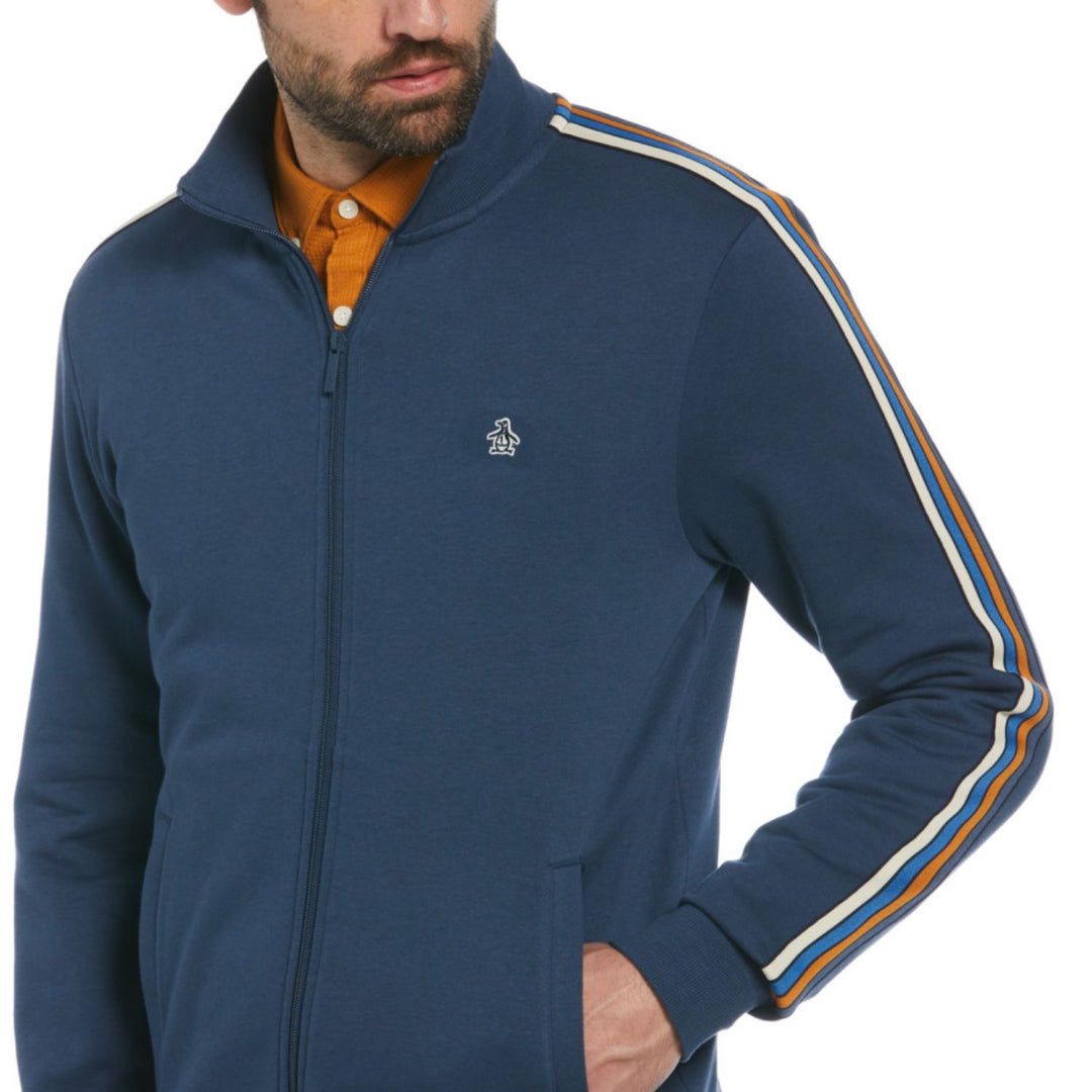 Sudadera Deportiva Con Franjas En Brazos