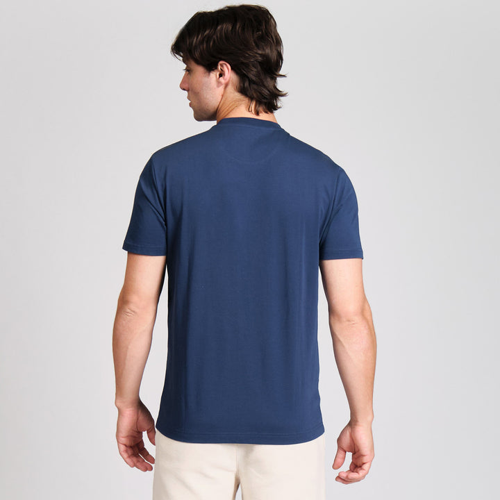 Playera De Algodón Con Detalle En Bolsillo