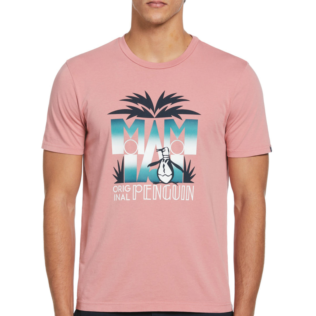 Playera Con Estampado Miami City - Original Penguin México