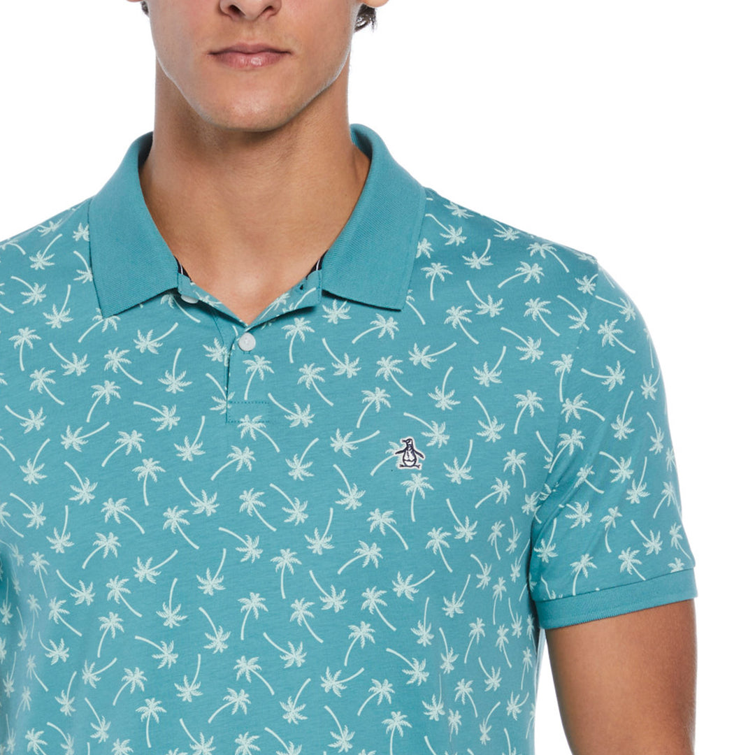 Polo De Algodón Palmeras - Original Penguin México