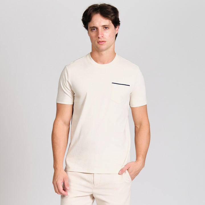 Playera Earl Tipped Con Bolsillo