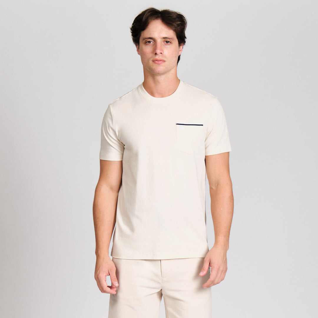 Playera Earl Tipped Con Bolsillo