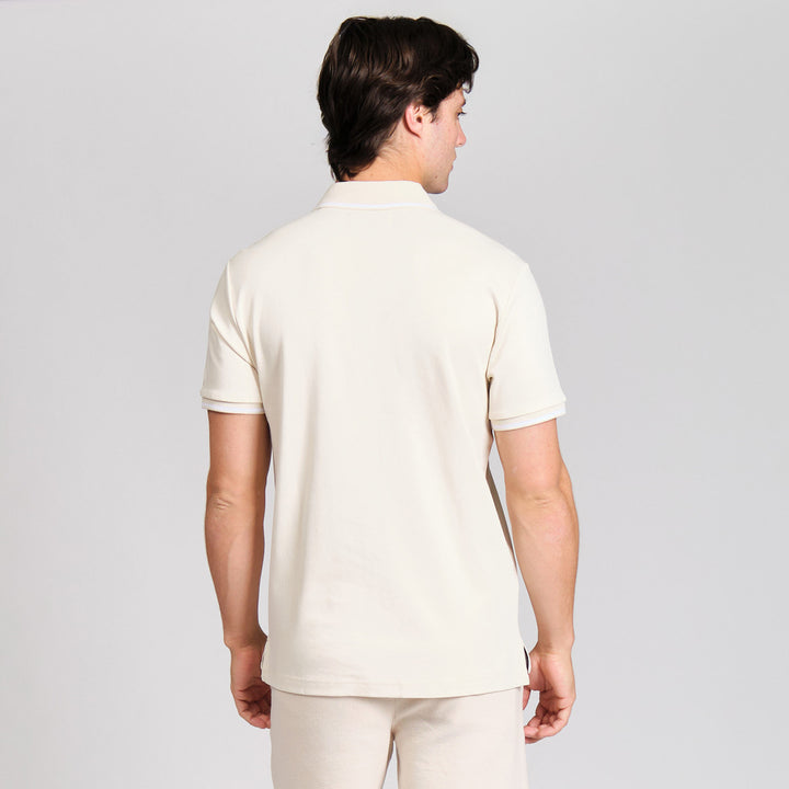 Polo De Algodon Interlock Tipped