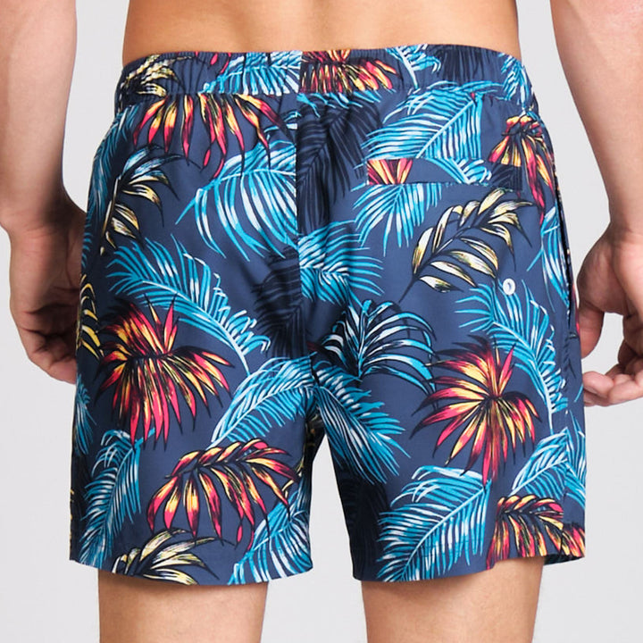 Traje De Baño 5¨ Full Print Hojas De Palmeras