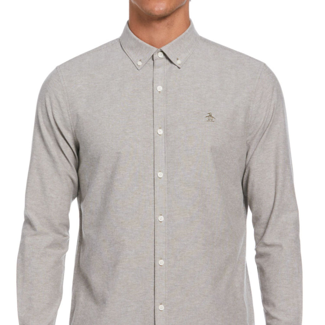 Camisa Manga Larga Oxford