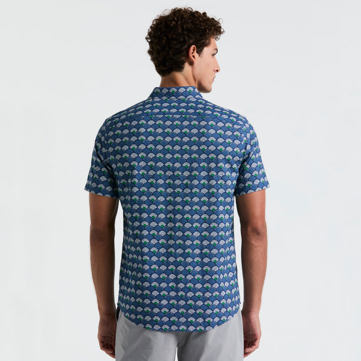 Camisa Manga Corta Multi Scallop