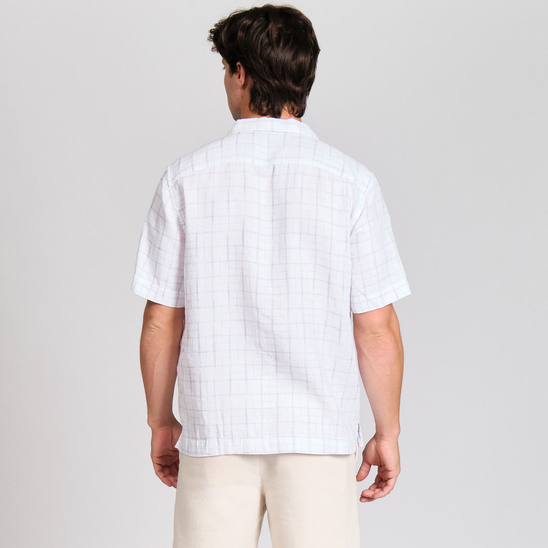Camisa Manga Corta A Cuadros