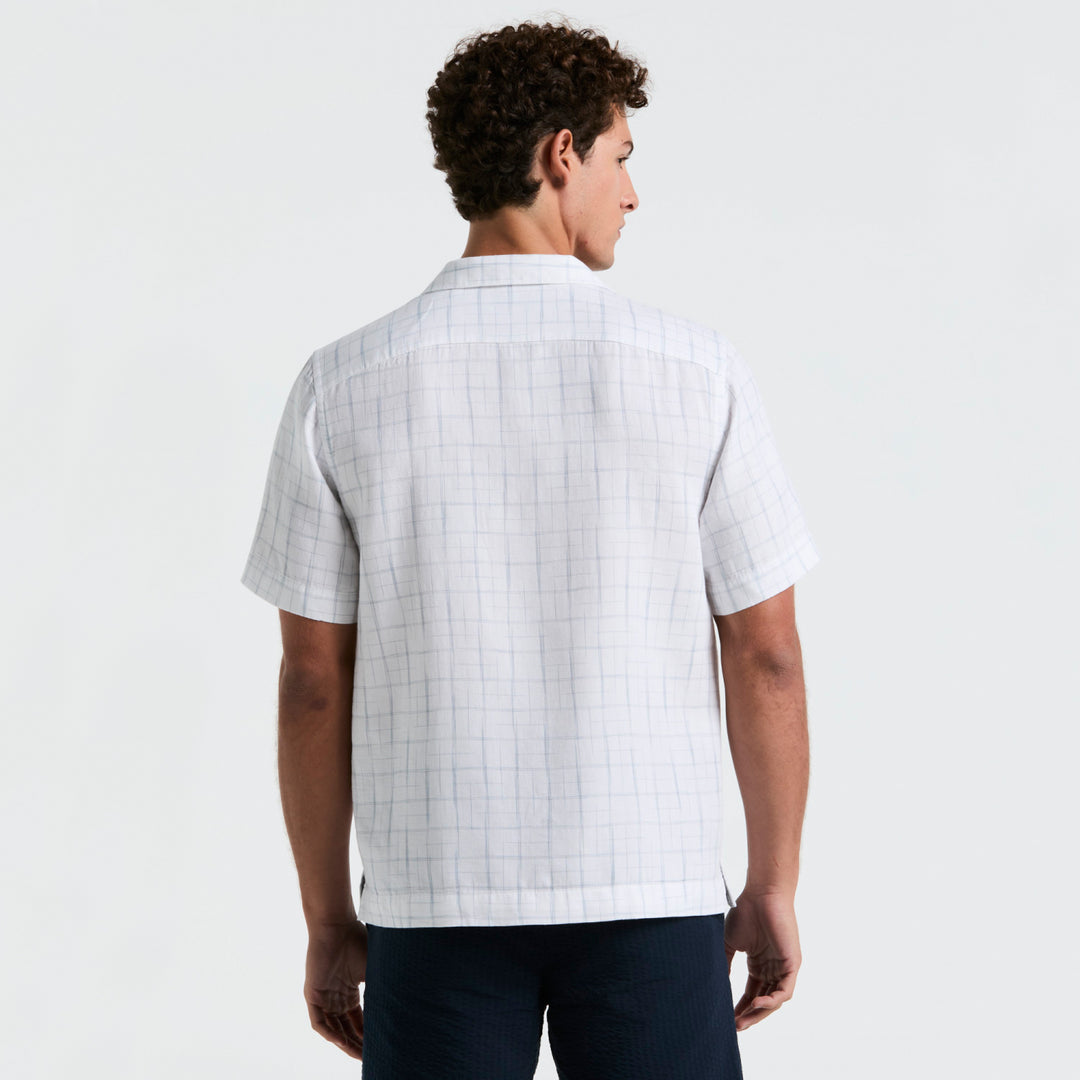 Camisa Manga Corta A Cuadros