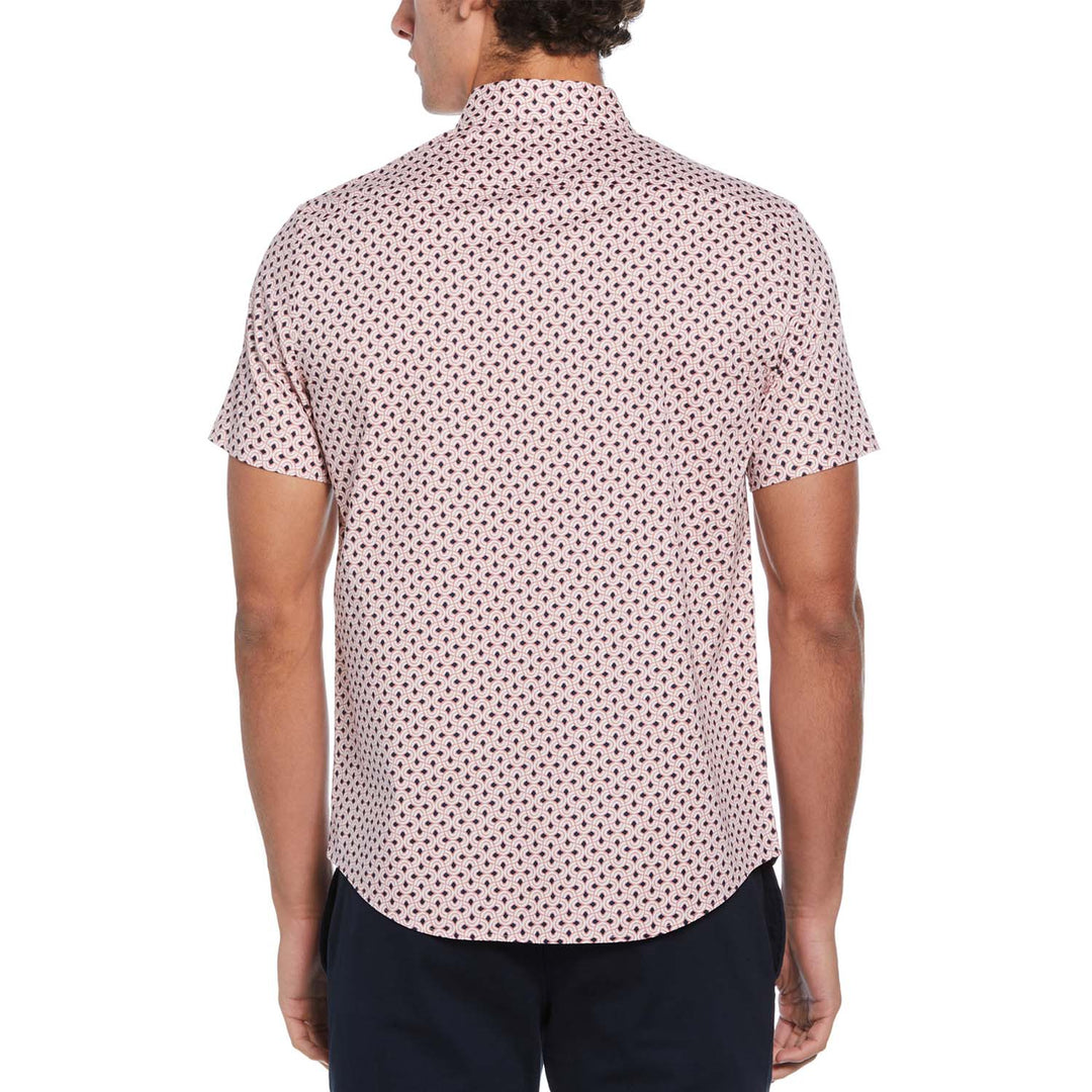 Camisa De Manga Corta Con Estampado Geo - Original Penguin México