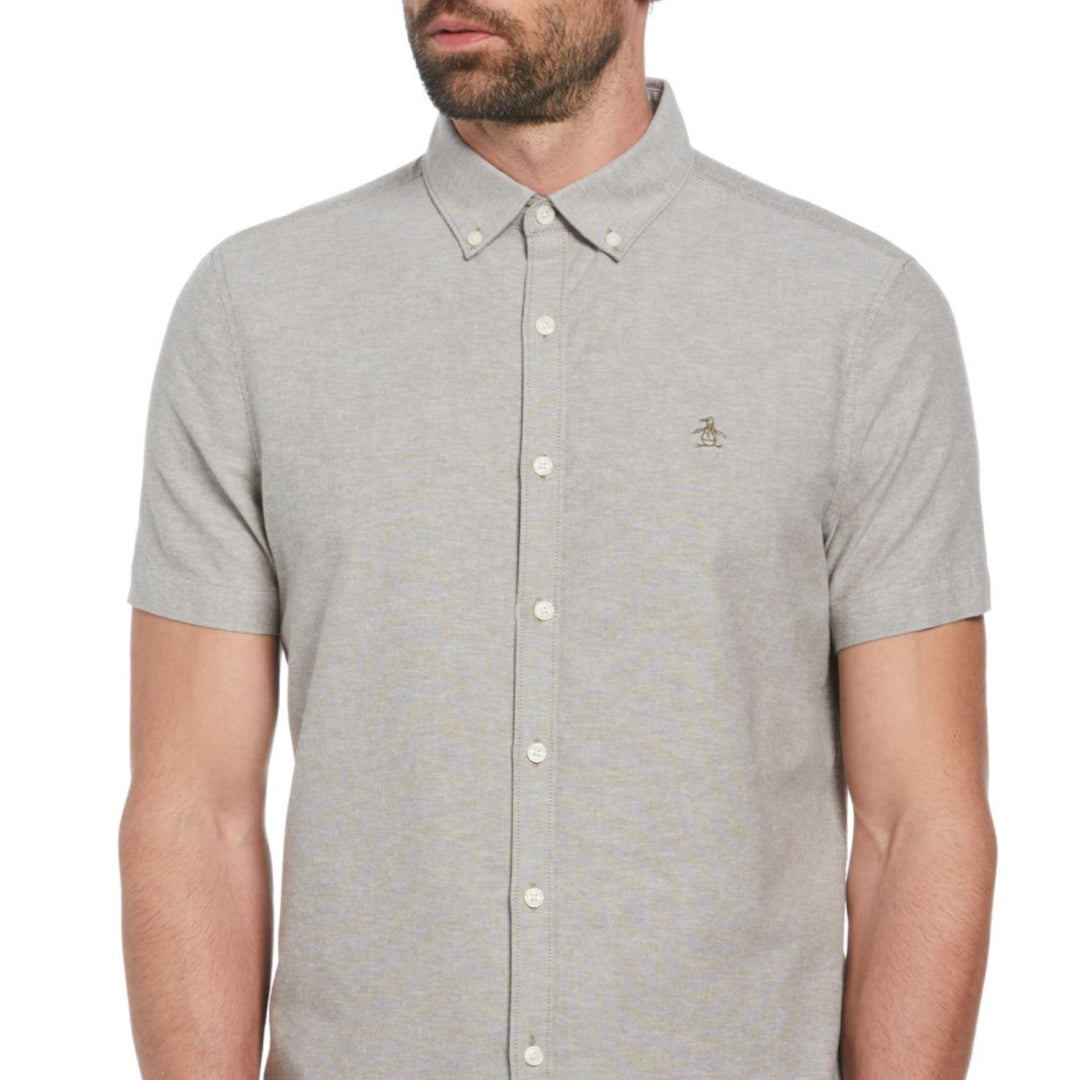 Camisa Manga Corta Oxford