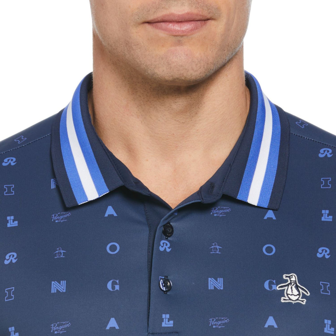 Polo De Golf Full Print Original