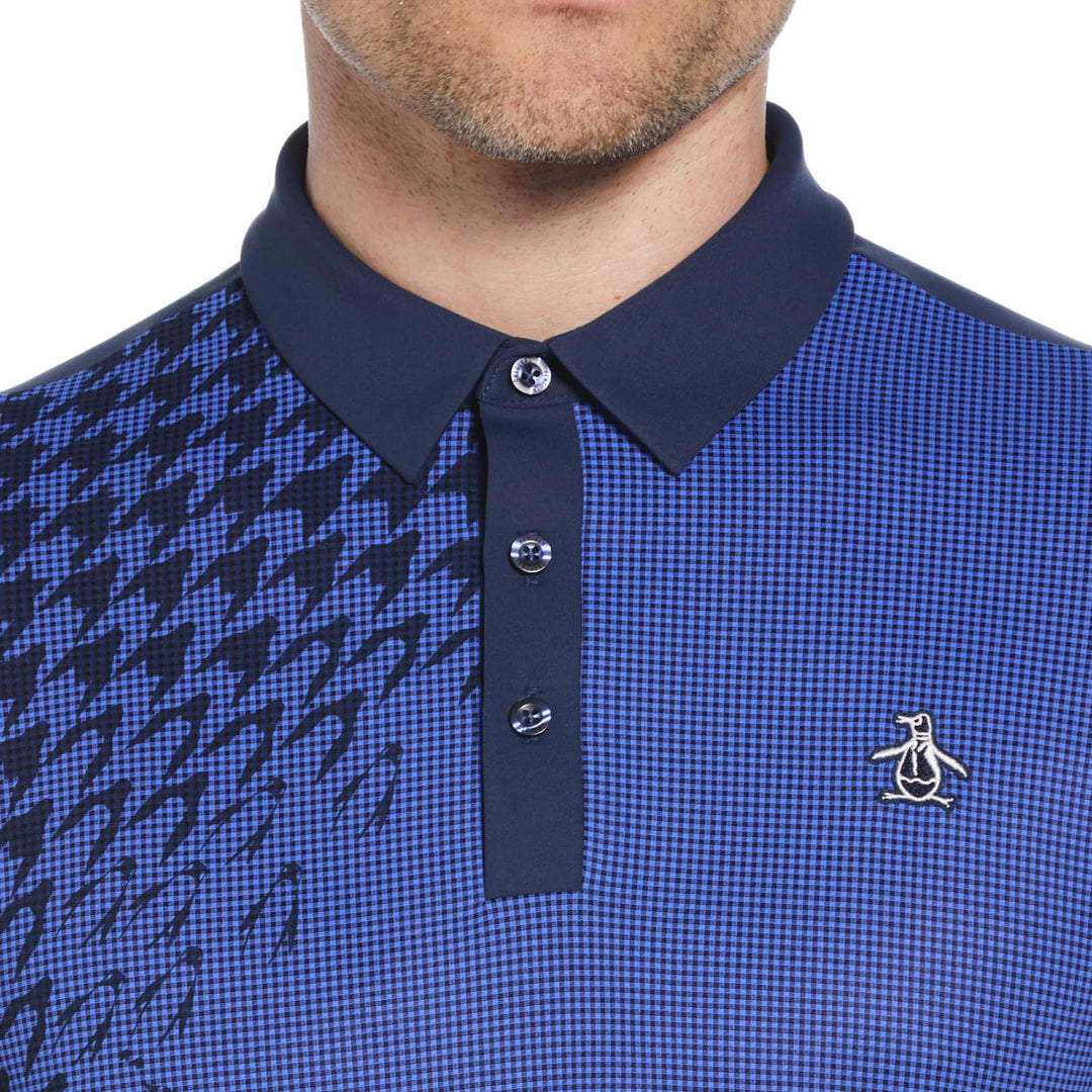 Polo De Golf Asimetrica Pete Gingham