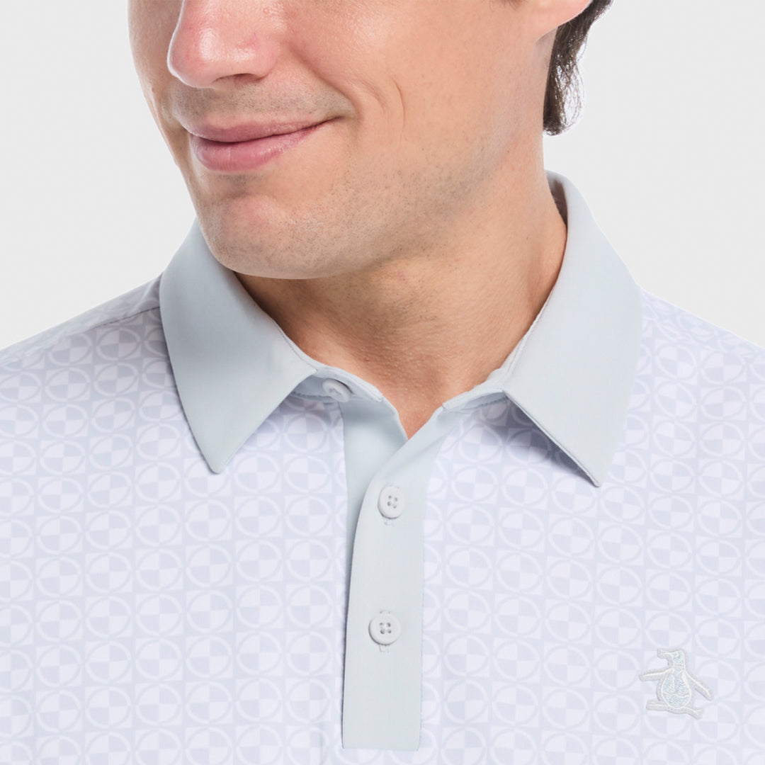 Polo De Golf Pete Geo Print