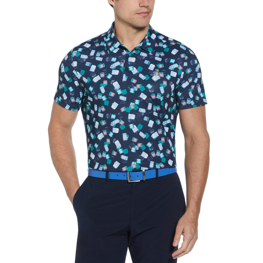 Polo Full Print Pete's Travel - Original Penguin México