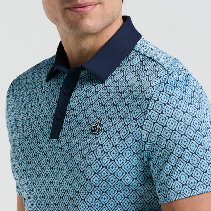Polo Con Bohemian Jacquard Blocked