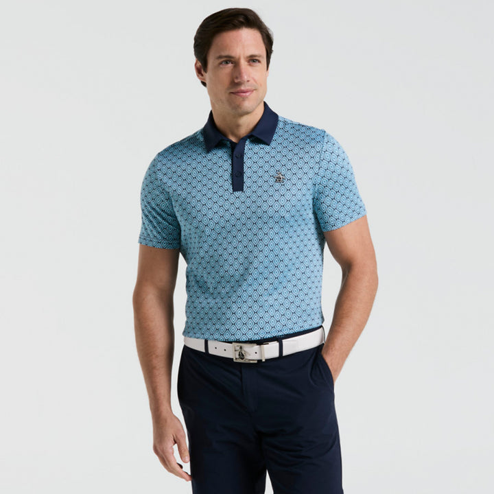 Polo Con Bohemian Jacquard Blocked