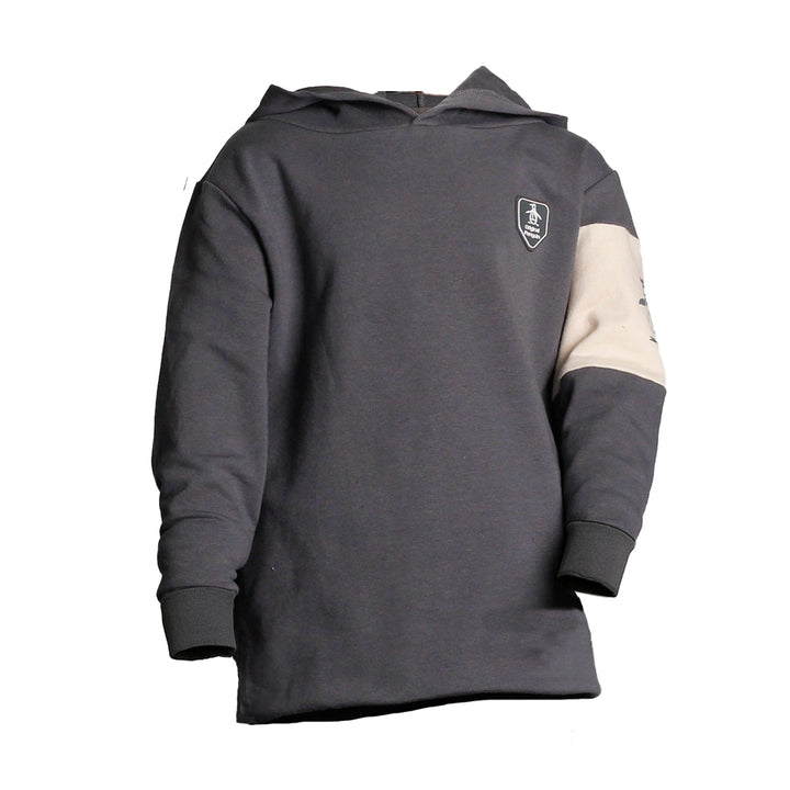 Hoodie Con Capucha Y Parche En Plástico