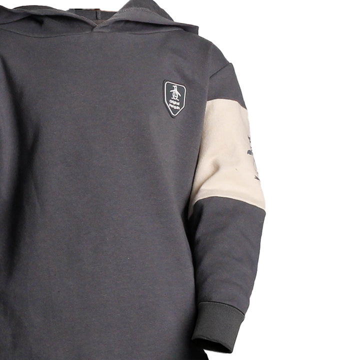 Hoodie Con Capucha Y Parche En Plástico