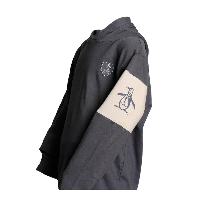 Hoodie Con Capucha Y Parche En Plástico