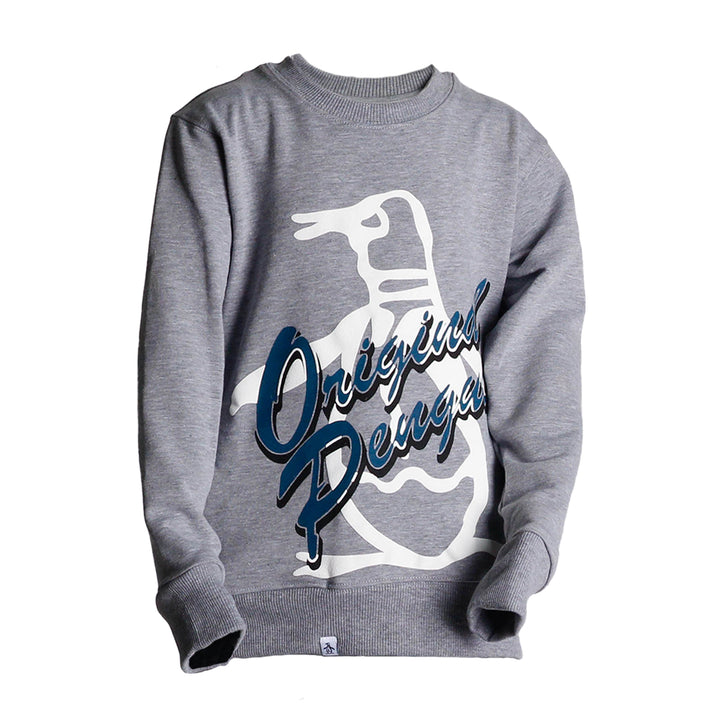 Sudadera Crewneck Con Logo Estampado Al Frente