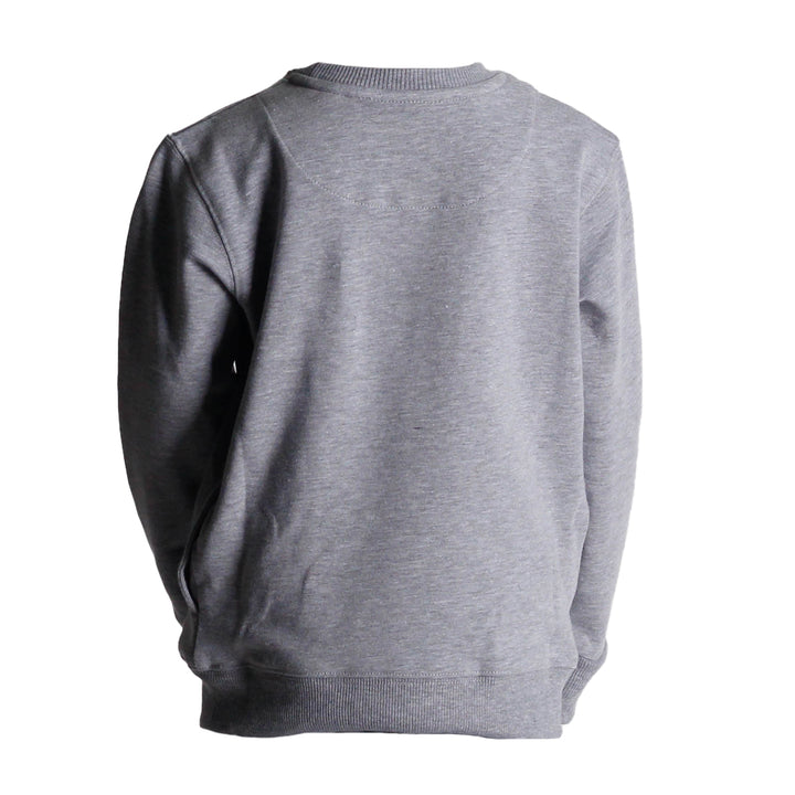 Sudadera Crewneck Con Logo Estampado Al Frente