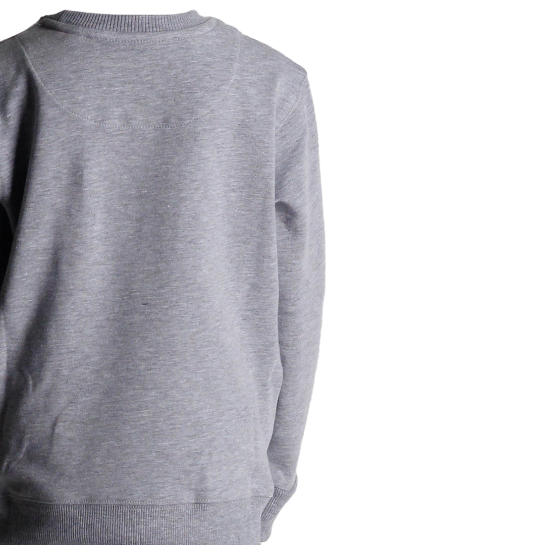 Sudadera Crewneck Con Logo Estampado Al Frente