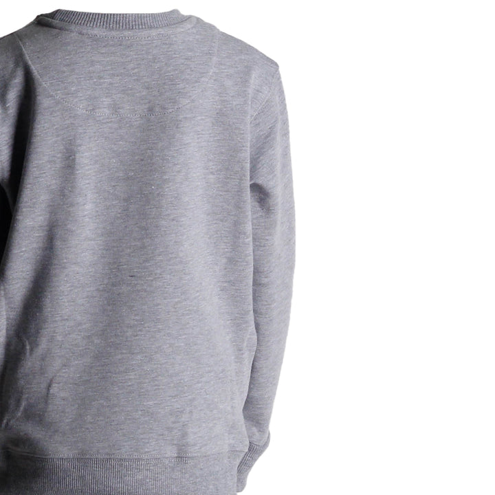 Sudadera Crewneck Con Logo Estampado Al Frente