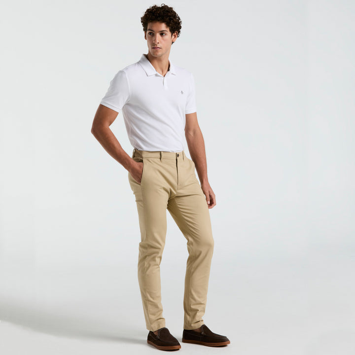 Pantalon Chino De Algodón Tencel