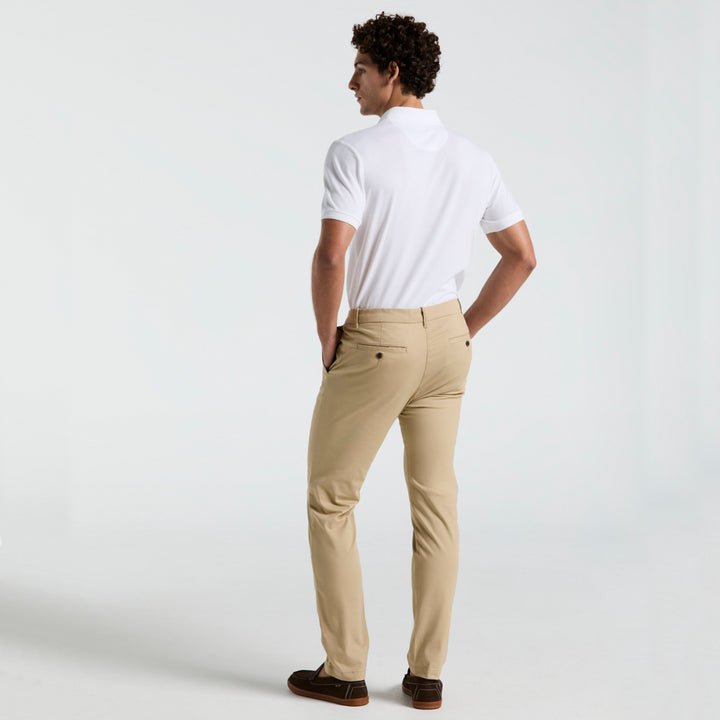 Pantalon Chino De Algodón Tencel