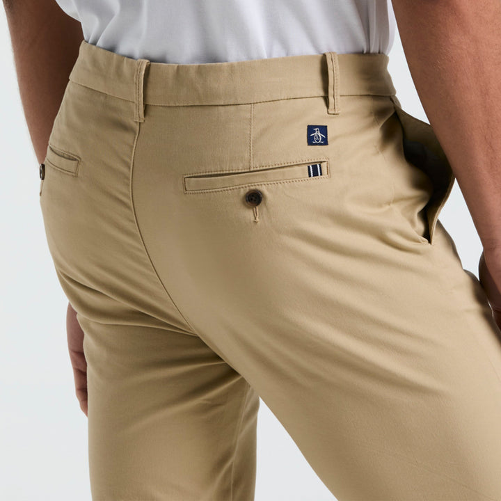 Pantalon Chino De Algodón Tencel