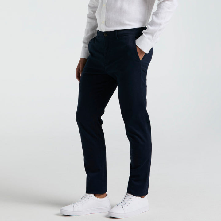 Pantalon Chino De Algodón Tencel