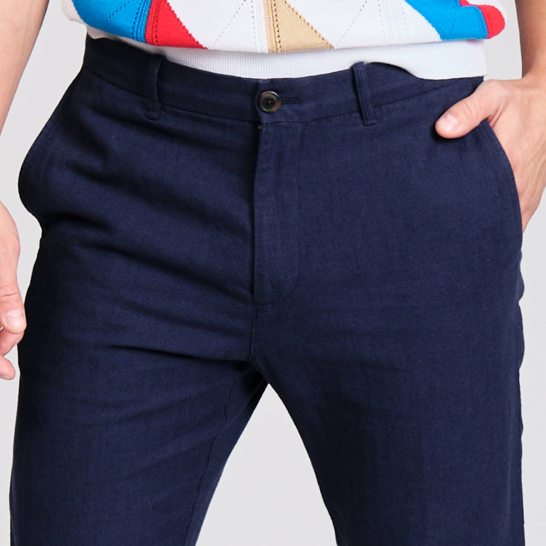 Pantalon Linen Blend Chino
