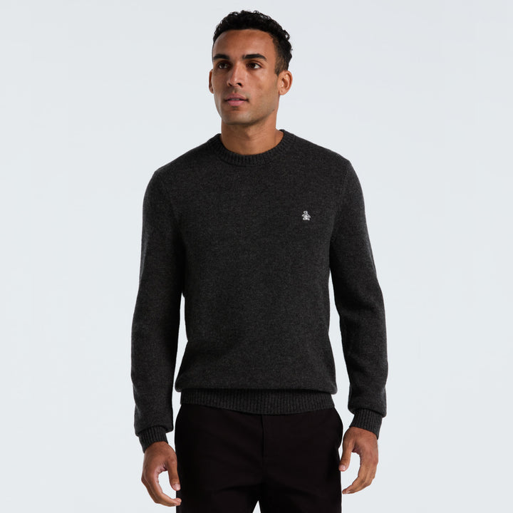 Sueter De Lana Con Cuello Redondo