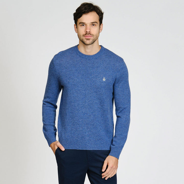 Sueter De Lana Con Cuello Redondo