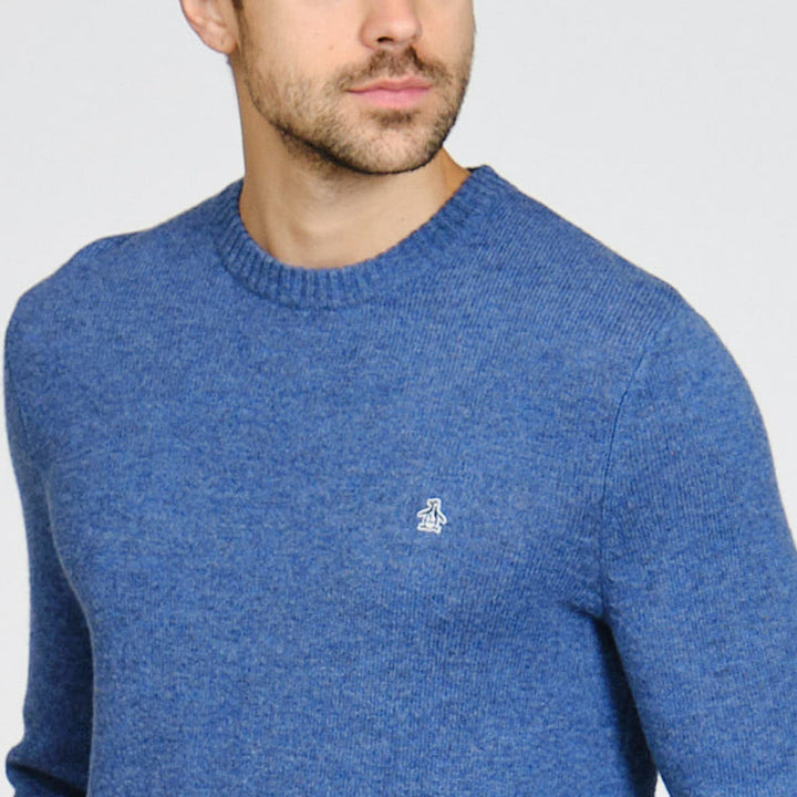 Sueter De Lana Con Cuello Redondo