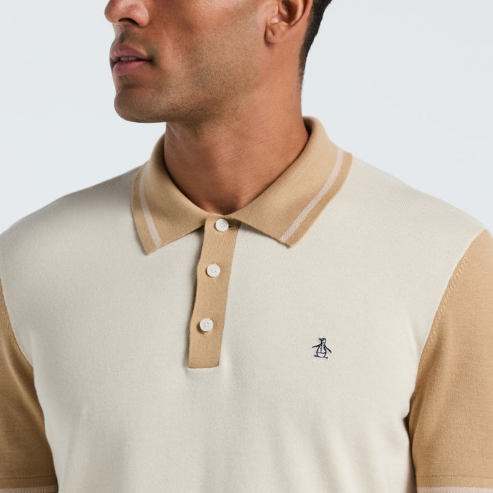 Polo De Algodón Colorblock