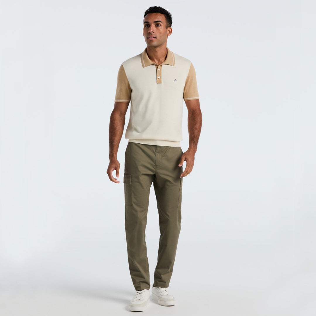 Polo De Algodón Colorblock