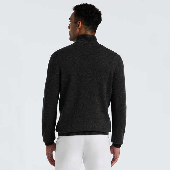 Sueter De Lana Con Cierre 1/4