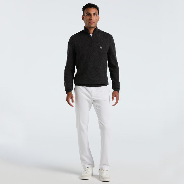 Sueter De Lana Con Cierre 1/4